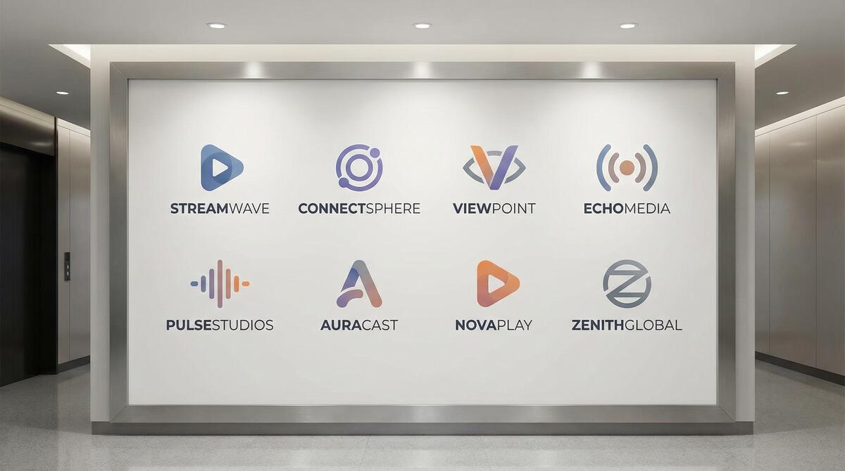 国产自拍合作品牌Logo墙